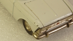 Москвич 408 А1 3 зажима, белый, Тантал/Радон 1:43