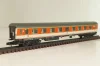 Вагон пассажирский 1-й клас, (number 104 21), 4-х осный, DB, Epoche IV (1970–1985) с освещением, оранжевый/бежевый, 3211, Arnold 1:160 (N)