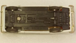 Москвич 408 А1 3 зажима, белый, Тантал/Радон 1:43 