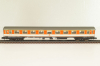 Вагон пассажирский 1-й клас, (number 104 21), 4-х осный, DB, Epoche IV (1970–1985) с освещением, оранжевый/бежевый, 3211, Arnold 1:160 (N)