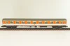 Вагон пассажирский 1-й клас, (number 104 21), 4-х осный, DB, Epoche IV (1970–1985) с освещением, оранжевый/бежевый, 3211, Arnold 1:160 (N)