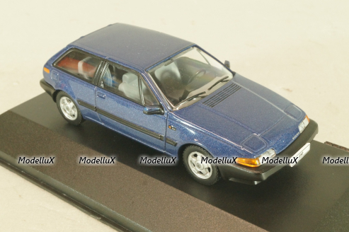 Volvo 480 ES 1986 blue, 8506016, Atlas Volvo Collection, 1:43