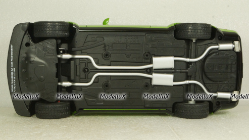 Dodge Challenger R/T Scat Pack Widebody 2020 Green, S1805704, Solido 1:18