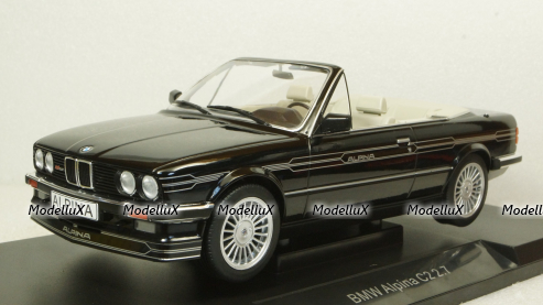 BMW Alpina C2 2.7 Cabriolet Basis BMW E30 1986 black, MCG18277, MCG 1:18