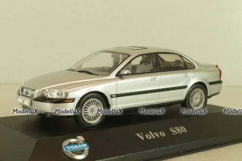 Volvo S80 1998, light silver, 8506044, Atlas Volvo Collection, 1:43
