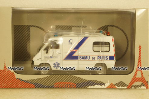 Renault Master T30 Van SAMU 75 De Paris Ambulance 1981, ODEON111, ODEON 1:43