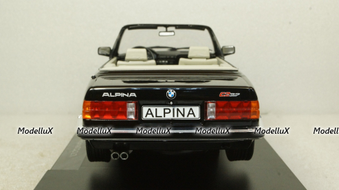BMW Alpina C2 2.7 Cabriolet Basis BMW E30 1986 black, MCG18277, MCG 1:18