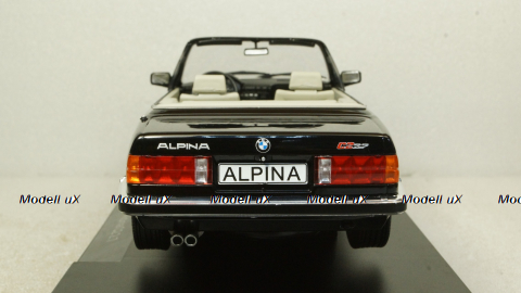 BMW Alpina C2 2.7 Cabriolet Basis BMW E30 1986 black, MCG18277, MCG 1:18