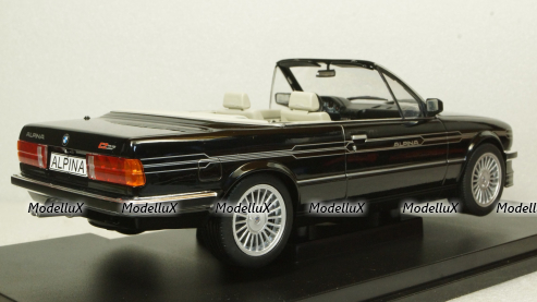 BMW Alpina C2 2.7 Cabriolet Basis BMW E30 1986 black, MCG18277, MCG 1:18