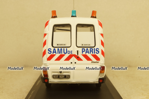 Renault Master T30 Van SAMU 75 De Paris Ambulance 1981, ODEON111, ODEON 1:43