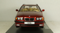 BMW 3er (E36) Touring 1995 dark red metallic, MCG18155, MCG 1:18
