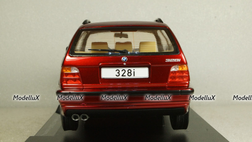 BMW 3er (E36) Touring 1995 dark red metallic, MCG18155, MCG 1:18