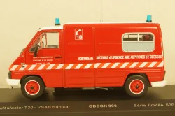 Renault Master (T30) Van VSAB Sanicar Ambulance Sapeurs, ODEON099, ODEON 1:43