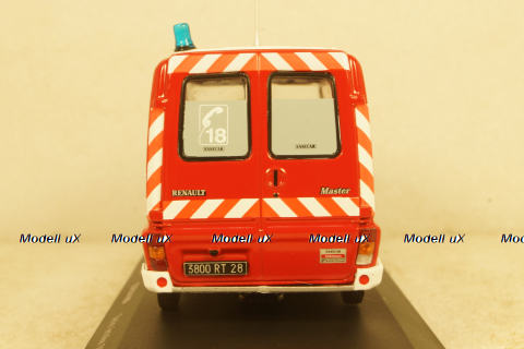Renault Master (T30) Van VSAB Sanicar Ambulance Sapeurs, ODEON099, ODEON 1:43