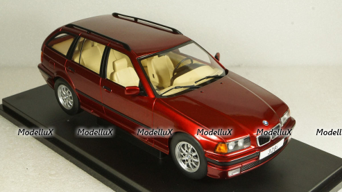 BMW 3er (E36) Touring 1995 dark red metallic, MCG18155, MCG 1:18