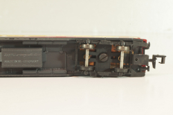 Вагон ресторан, (number 51 80 19-50 171-2), 4-х осный, DRG, Epoche IV (1970–1985) с освещением, белый/красный, 0384, Arnold 1:160 (N)
