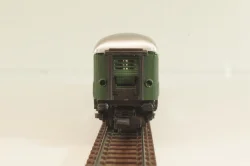 Вагон багажный, (number 60 80 92-40-211), 4-х осный, DB, Epoche IV (1970–1985) с освещением, зеленый, 0324, Arnold 1:160 (N) 