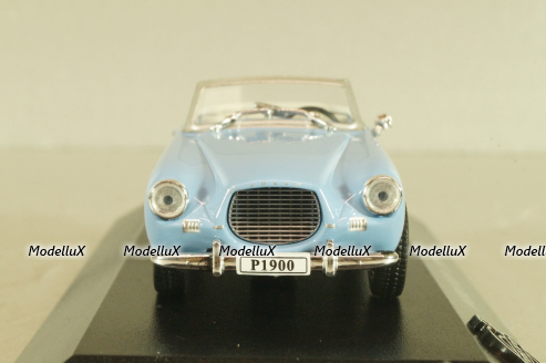 Volvo P1900 Cabriolet 1956, light blue, 8506009, Atlas Volvo Collection, 1:43
