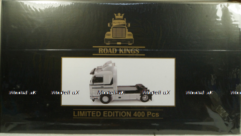 Scania 143 Streamlinie, silver/black 1995, RK180103, Road Kings 1:18