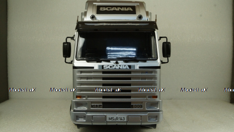 Scania 143 Streamlinie, silver/black 1995, RK180103, Road Kings 1:18