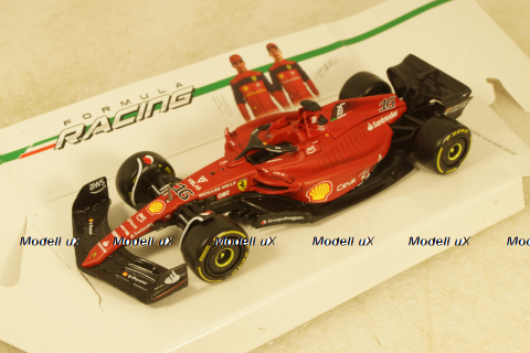 Ferrari F1-75 Scuderia Ferrari #16 Season 2022 CHARLES LECLERC, BU36832L, Bburago 1:43