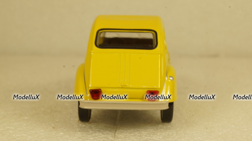 Citroen 2CV 6 club, 1979, yellow, Norev 1:43