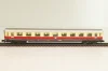 Вагон пассажирский 1-й клас, (number 104 21), 4-х осный, DB, Epoche IV (1970–1985) с освещением, бежевый/красный, 3810, Arnold 1:160 (N)