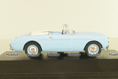 Volvo P1900 Cabriolet 1956, light blue, 8506009, Atlas Volvo Collection, 1:43