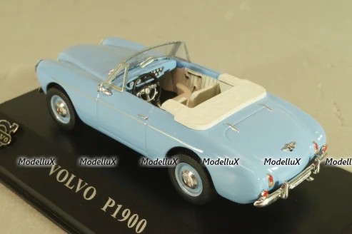 Volvo P1900 Cabriolet 1956, light blue, 8506009, Atlas Volvo Collection, 1:43