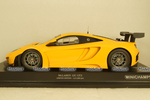 McLaren 12C GT3 Street 2013 orange, 151121391, Minichamps 1:18