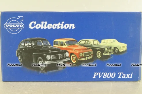 Volvo PV800 Taxi 1938, black, 8506018, Atlas Volvo Collection, 1:43