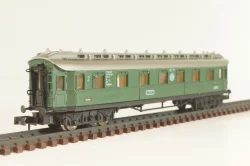 Вагон пассажирский, 1/2-класс (number 178295), 4-х осный, DR, Epoche II (1920 - 1950) с освещением, зеленый, 0338, Arnold 1:160 (N)