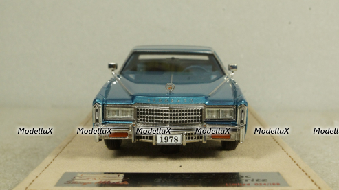 Cadillac Eldorado Biarritz Mediterranean Blue 1978, STM78003 , Stamp Models 1:43