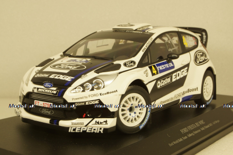 Ford Fiesta RS WRC Ford World Rallye Team Rallye Finland 2012 Solberg / Patterson, 151120804, Minichamps 1:18