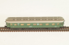 Вагон пассажирский, 1/2-класс (number 178295), 4-х осный, DR, Epoche II (1920 - 1950) с освещением, зеленый, 0338, Arnold 1:160 (N)