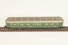 Вагон пассажирский, 1/2-класс (number 178295), 4-х осный, DR, Epoche II (1920 - 1950) с освещением, зеленый, 0338, Arnold 1:160 (N)