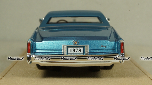 Cadillac Eldorado Biarritz Mediterranean Blue 1978, STM78003 , Stamp Models 1:43