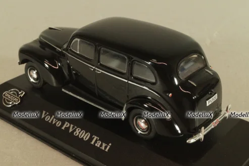 Volvo PV800 Taxi 1938, black, 8506018, Atlas Volvo Collection, 1:43