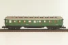 Вагон пассажирский, 3-класс (number 18432), 4-х осный, DR, Epoche II (1920 - 1950) с освещением, зеленый, 0339, Arnold 1:160 (N)