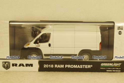 Dodge RAM 2500 ProMaster Van Cargo High Roof 2018, 86152, Greenlight 1:43