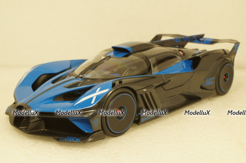 Bugatti Bolide W16 8.0 FOUR-TURBO 1850hp 500km/h 2020, BU11047B, Burago 1:18