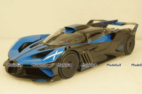 Bugatti Bolide W16 8.0 FOUR-TURBO 1850hp 500km/h 2020, BU11047B, Burago 1:18