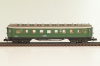Вагон пассажирский, 3-класс (number 18432), 4-х осный, DR, Epoche II (1920 - 1950) с освещением, зеленый, 0339, Arnold 1:160 (N)
