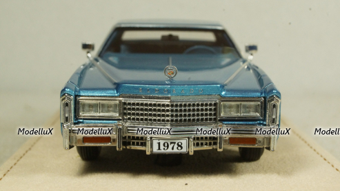 Cadillac Eldorado Biarritz Mediterranean Blue 1978, STM78003 , Stamp Models 1:43