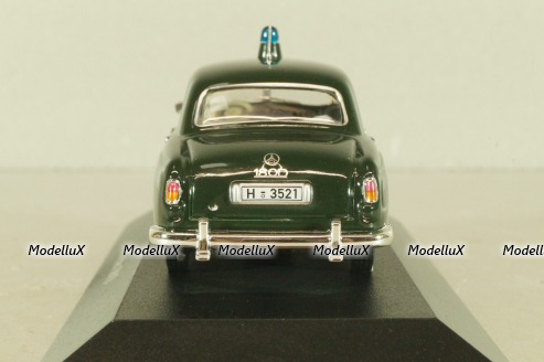 Mercedes-Benz 180 D Polizei 1956, 7598002, Atlas Police Cars Collection 1:43 Уценка!
