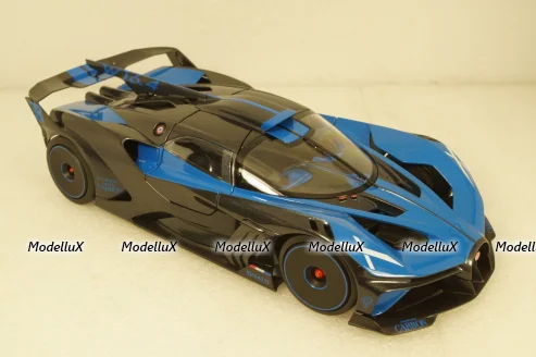 Bugatti Bolide W16 8.0 FOUR-TURBO 1850hp 500km/h 2020, BU11047B, Burago 1:18