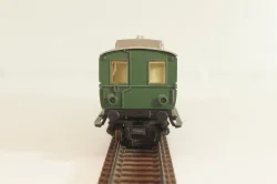 Вагон пассажирский, 2/3-класс (number), 4-х осный, DRG, Epoche II (1920 - 1950) с освещением, зеленый, 2931, Arnold 1:160 (N)