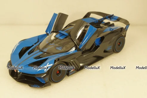 Bugatti Bolide W16 8.0 FOUR-TURBO 1850hp 500km/h 2020, BU11047B, Burago 1:18