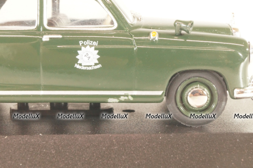 Mercedes-Benz 180 D Polizei 1956, 7598002, Atlas Police Cars Collection 1:43 Уценка!