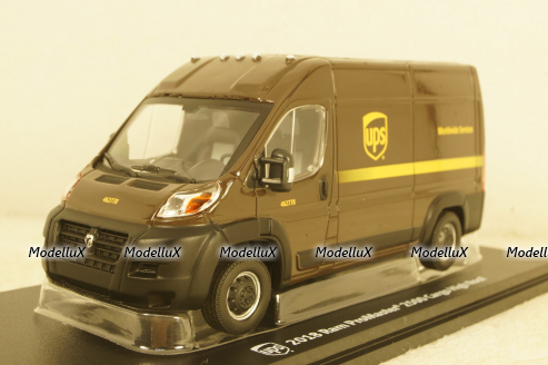 Dodge RAM 2500 ProMaster Van Cargo High Roof UPS WorldWide, 86156, Greenlight 1:43